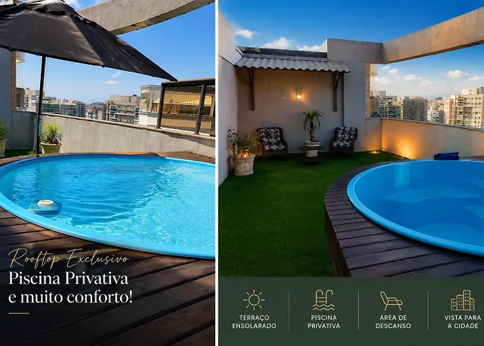 Cobertura Duplex com Piscina Privativa e Churrasqueira - Parque Olímpico Rio de Janeiro
